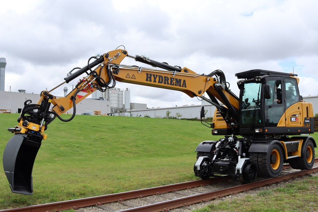 Dvoucestné rýpadlo Hydrema MX20G Rail Dvoucestné rýpadlo Hydrema MX20G Rail